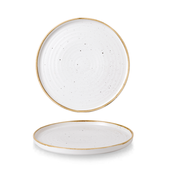 Stonecast Barley White Chefs Walled Plate
